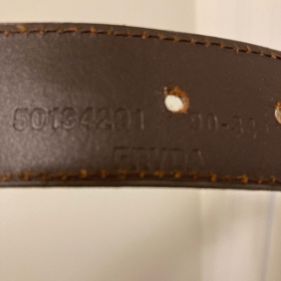 Hugo Boss Ladies Leather Belt (Orange Collection) - Picture 7 of 7